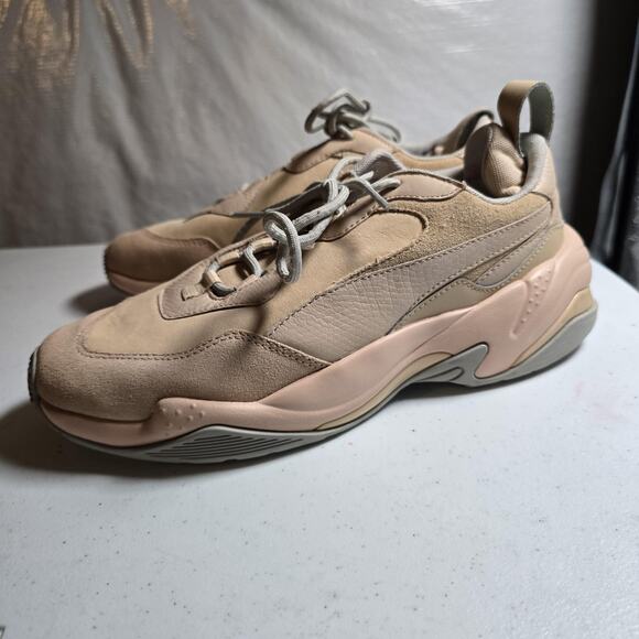 Puma Thunder Desert Womens Size 8.5 Beige Chunky Sneakers - Picture 4 of 8